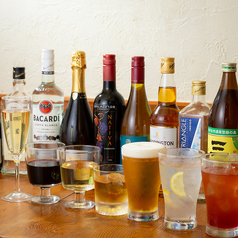 ビールからワインまで!多彩なお酒で乾杯を満喫