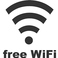 Free WiFi あります。　店員にお伺いください。