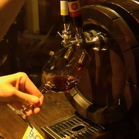 洋風創作料理と楽しむ豊富なドリンク