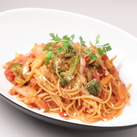 〆におすすめ！季節のパスタ