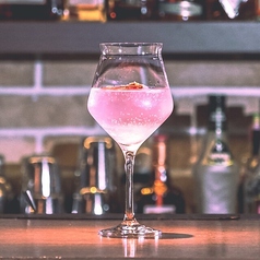 桜ジントニック
