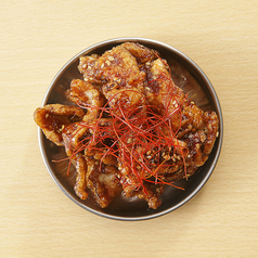 冷製 とり皮甘辛揚げ