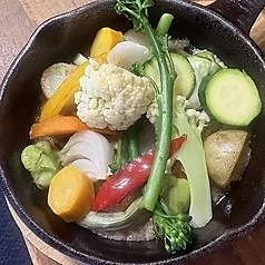 温野菜のバーニャカウダ