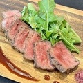 料理メニュー写真&nbsp;和牛もも肉のローストビーフ