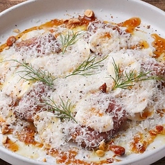 ローストビーフとマッシュルームのサラダ仕立て　～トリュフのドレッシング～