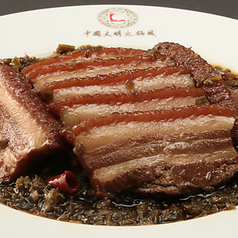 豚バラ肉の四川蒸しもの