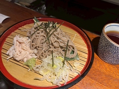 鳥心そば(温または冷)