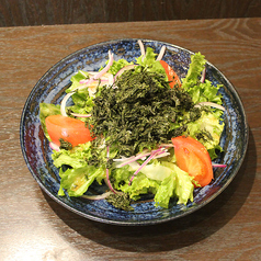 焼きバラ海苔のチョレギサラダ