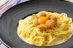 うにクリームパスタ　1800円