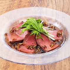 ローストビーフのカルパッチョ