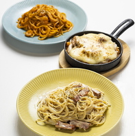 食べ放題、進化中！新メニュー！パスタ＆ドリア