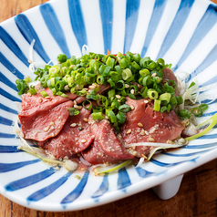 葱まみれ 刺身てき 国産鶏レバー