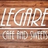 LEGARE cafe and sweets レガーレ カフェ アンド スウィーツのロゴ