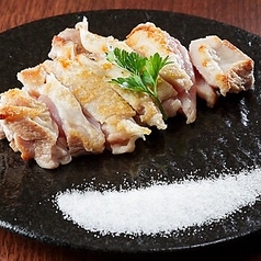 大山地鶏のロースト-たたき風-