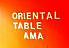 オリエンタルテーブルアマ oriental table AMA 恵比寿店のロゴ
