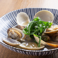 はまぐりとあさりの酒蒸し