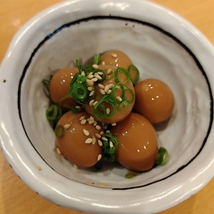 うずら卵の醤油漬け