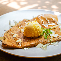 バニラアイスとハチミツ