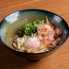 店主のおすすめ！　トリュフ釜玉米粉うどん