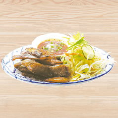 豚トロあぶり焼き　コームヤーン　Grilled-pork's neck