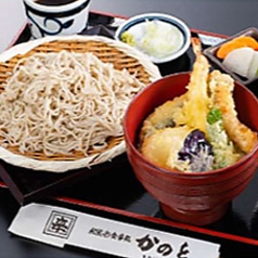 そばとミニ天丼セット