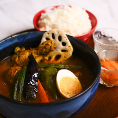 彩り野菜のスープカレー