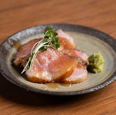 鴨わさ　　～みたらしソース～