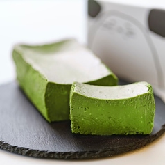 抹茶のチーズケーキ