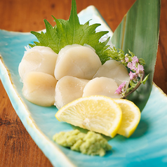 ホタテ刺し