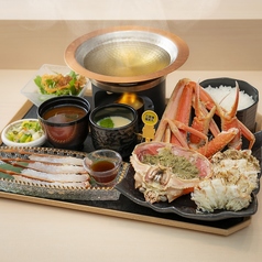 三国港越前がにフルコース御膳【特上】 / Echizen crab full course meal special