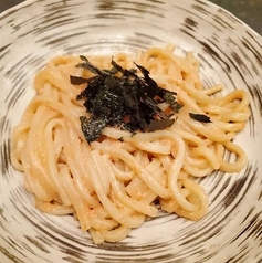 明太バターうどん