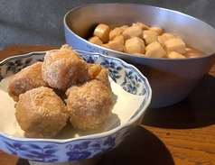 里芋の煮っころがし唐揚げ