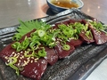 料理メニュー写真&nbsp;炙り上レバー（牛肉）