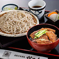 そばとミニ穴子丼セット