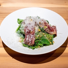 カルパッチョとケールサラダ