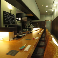 【カウンター×12席】カウンター席でお一人様にもサク飲みにもおすすめ◎