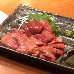 《烏龍名物》めす肝のお刺身
