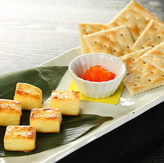 クリームチーズの西京味噌焼き