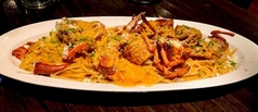 オマール海老のリングイネトマトクリームソース　Lobster linguine
