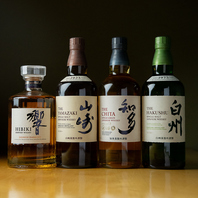 希少なお酒もございます。焼酎・日本酒豊富に揃えてます