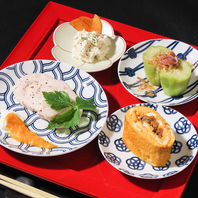 アラカルトとおまかせコースで楽しむ、絶品料理♪