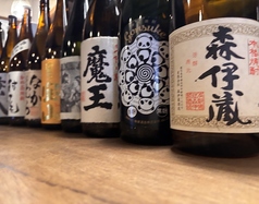 焼酎 グラス500円よりキープ2800円より
