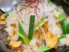 鉄板ガーリックピラフ