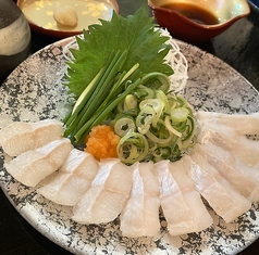 アナゴの刺身