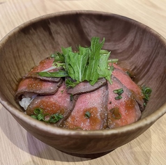ローストビーフ丼