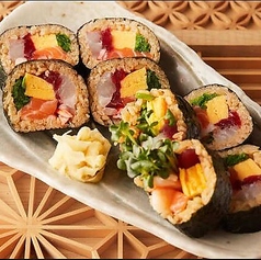 海鮮生太巻き (二貫から)　一貫