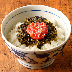明太高菜ごはん