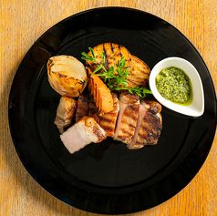 あぐー豚グリル　サルサヴェルデ