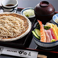 料理メニュー写真&nbsp;そばとミニ海鮮丼セット