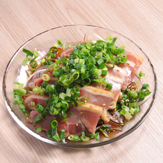 鶏ももタタキ～葱まみれぶっかけポン酢～